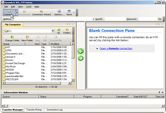 Progress® WS_FTP® Client